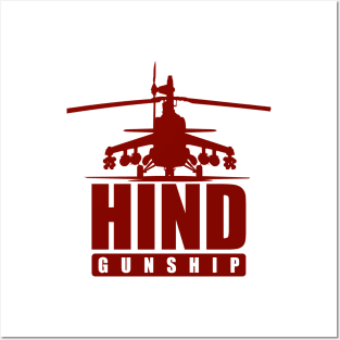 MI-24 Hind Posters and Art